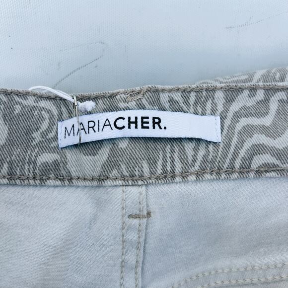 New Maria Cher Tila Slouchy Pants Babucha Neutral High Rise Baggy 30 Loose - Picture 15 of 15